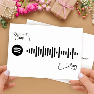 Custom Spotify Code Gifts Music Cards With Your Song