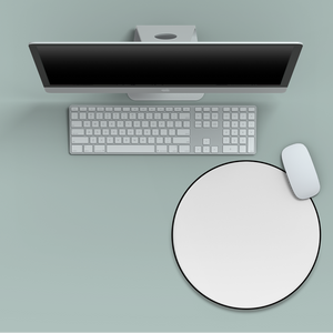 Custom Face Round Mouse Pad