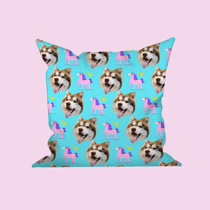 Custom Dog Face Cushioncase Online Design Your Face Gifts