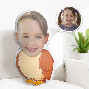 Custom Face Pillow Personalized Photo Pillow Owl MiniMe Pillow Gifts for Kids - My Face Gifts
