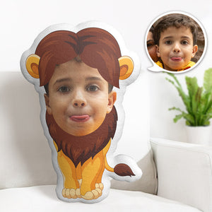 Custom Face Pillow Personalized Photo Pillow Singham MiniMe Pillow Gifts for Kids - My Face Gifts