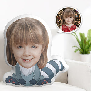 Custom Face Pillow Personalized Photo Pillow Chipmunks MiniMe Pillow Gifts for Kids - My Face Gifts