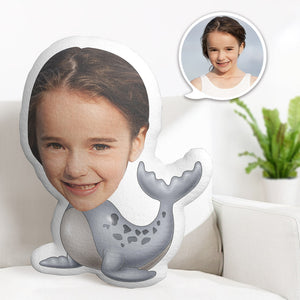 Custom Face Pillow Personalized Photo Pillow Seals MiniMe Pillow Gifts for Kids - My Face Gifts