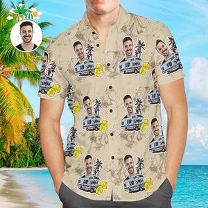Custom Photo Men Hawaiian Shirts Personalized Hawaiian Shirts For Men RV Travel