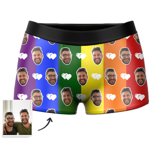 Men's Custom Pride Boxer Shorts - MyFaceBoxer