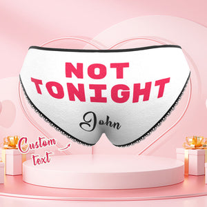 Custom Face Underwear Personalized Panties Funny Briefs Valentine's Day Gift Bachelorette Party