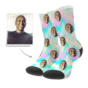Custom Face On Socks Personalized Photo Socks Special Gifts - Trippy