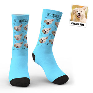 3D Preview Custom Socks Personalized Photo Socks Love Pet Socks - My Face Gifts