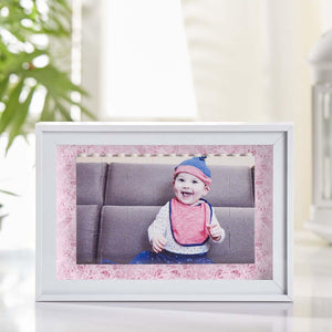 Frame only, bricks not included Thickened Hollow Photo Frame Stereo Specimen Frame 10.2*15.2cm=4*6in - My Face Gifts