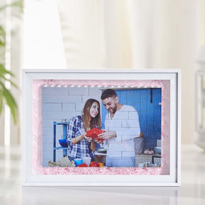 Frame only, bricks not included Thickened Hollow Photo Frame Stereo Specimen Frame 13*18cm=5.1*7in - My Face Gifts
