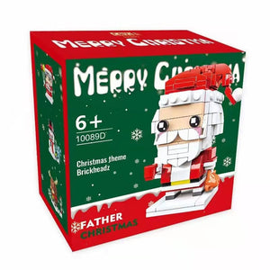Santa Claus Small Particle BrickHeadz Puzzle Building Block Toy Christmas Gifts - My Face Gifts