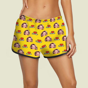 Custom Face Sports Shorts Online Design Your Face Gifts