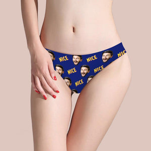 Custom Face Thong Panty Online Design Your Face Gifts