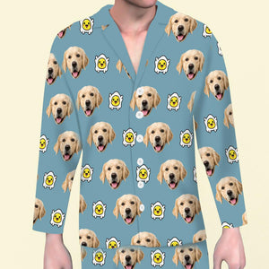 Custom Dog Face Pajama Top Online Design Your Face Gifts