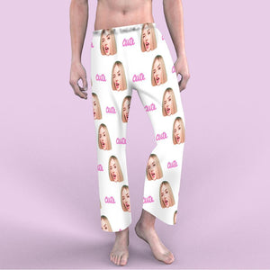 Custom Face Pajama Pants Online Design Your Face Gifts