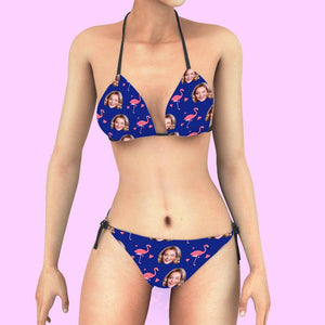 Custom Face Bikini Swimsuit Online Design Your Face Gifts
